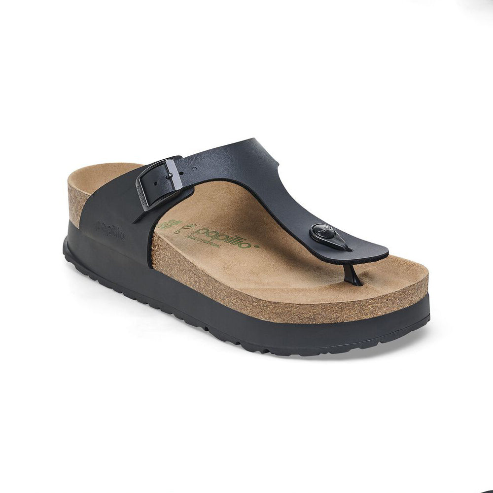 '- ["Birkenstock","Ciabatte","Donna","Infradito","PE25","Scarpe","Ultima Taglia"] - Birkenstock Gizeh Pap Flex Platform Black - Lupis SRL