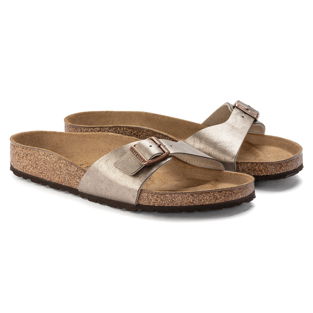 '- ["Birkenstock","Ciabatte","Donna","Scarpe"] - Birkenstock Madrid Graceful Taupe Birko Flor - Lupis SRL