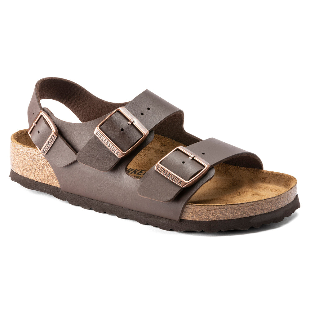 '- ["Birkenstock","Donna","Sandali","Scarpe","Uomo"] - Birkenstock Milano BS Dark Brown - Lupis SRL