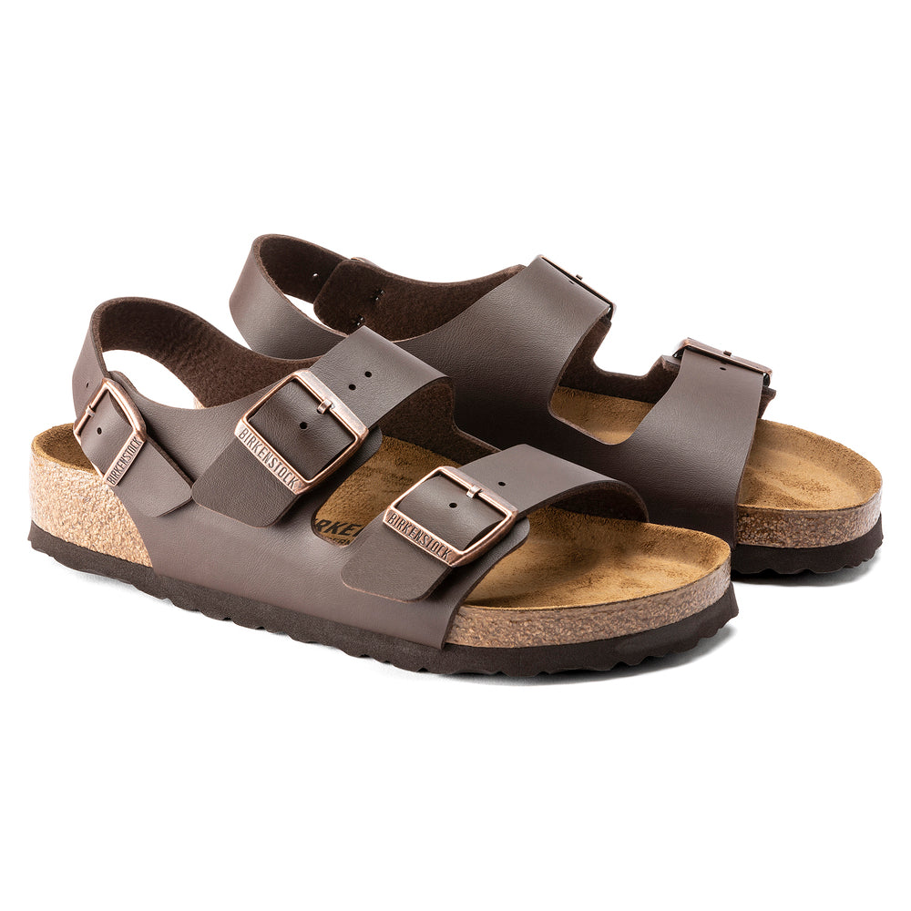 '- ["Birkenstock","Donna","Sandali","Scarpe","Uomo"] - Birkenstock Milano BS Dark Brown - Lupis SRL