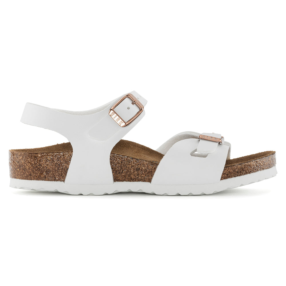 '- ["Birkenstock","Kids","Sandali","Scarpe"] - Birkenstock Rio Kids White - Lupis SRL