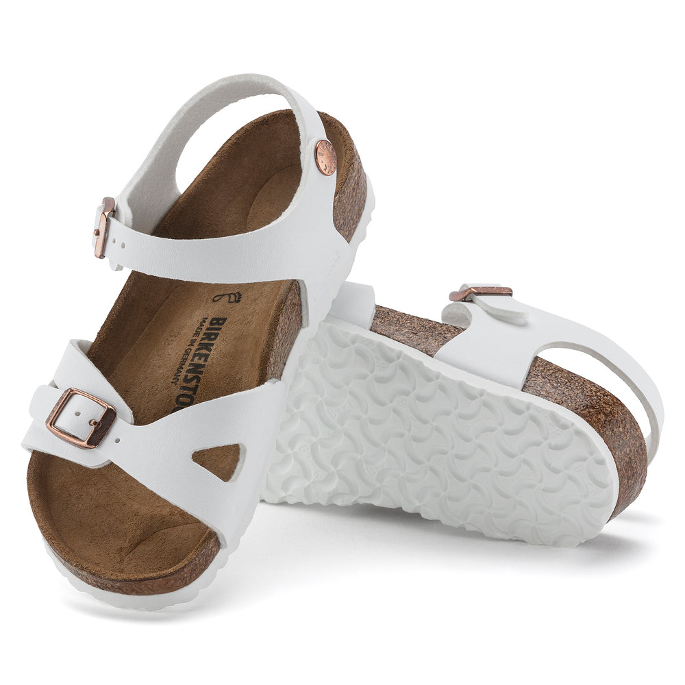 '- ["Birkenstock","Kids","Sandali","Scarpe"] - Birkenstock Rio Kids White - Lupis SRL