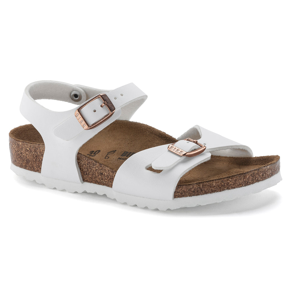 '- ["Birkenstock","Kids","Sandali","Scarpe"] - Birkenstock Rio Kids White - Lupis SRL