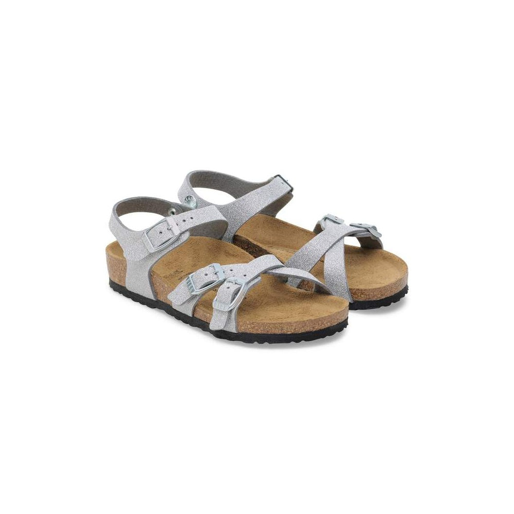 Birkenstock Sandali Kids Kumba Kids Shiny Glitter Silver 1030536