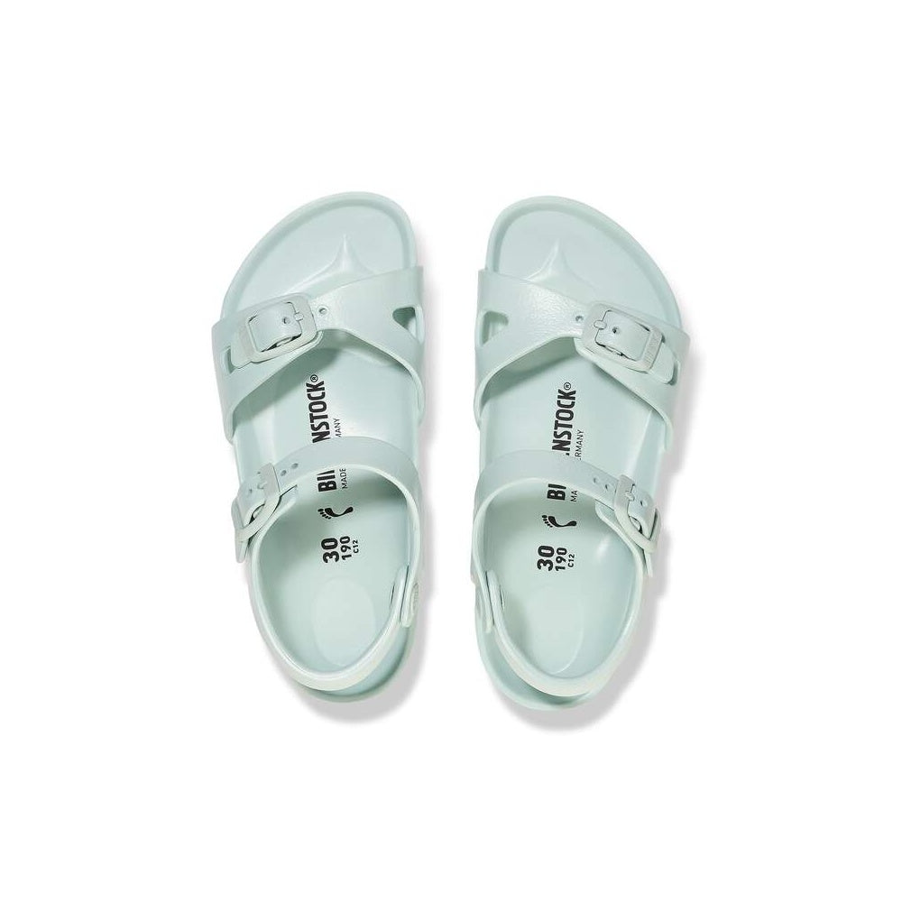 Birkenstock Kids Rio Kids EVA Sandals Surf Green 1027411