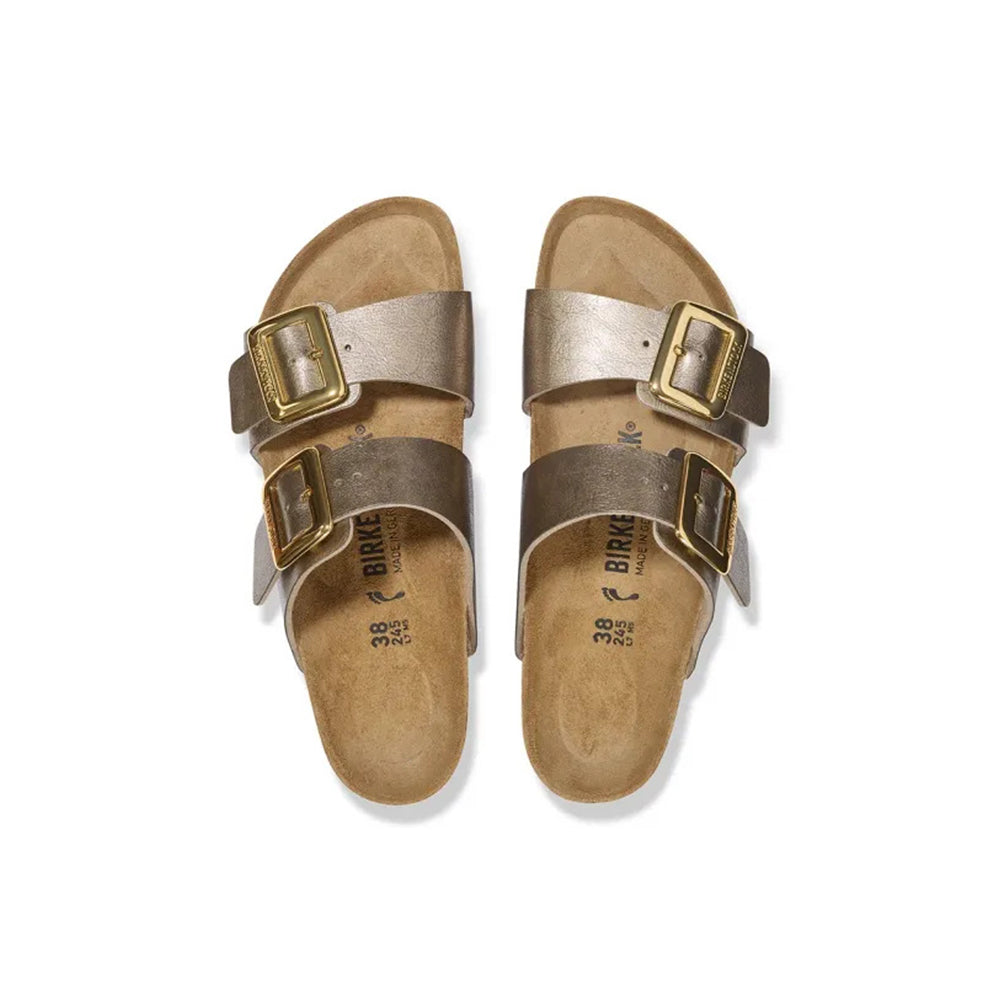 '- ["Birkenstock","Ciabatte","Donna","PE25","Scarpe","Ultima Taglia"] - Birkenstock Sydney Cb Graceful Taupe Birko Flor - Lupis SRL