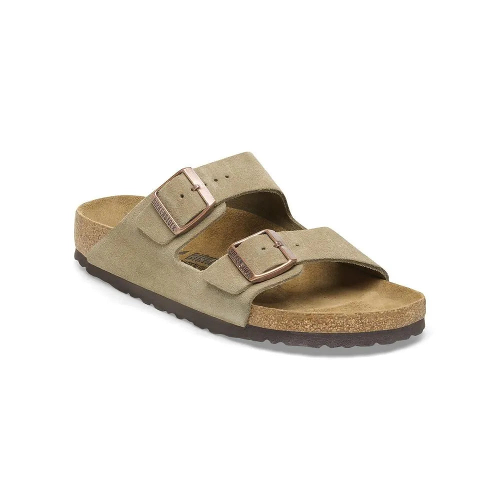 '- ["Birkenstock","Ciabatte","Donna","PE25","Scarpe","Unisex","Uomo"] - Birkenstock Arizona Taupe Suede Leather - Lupis SRL