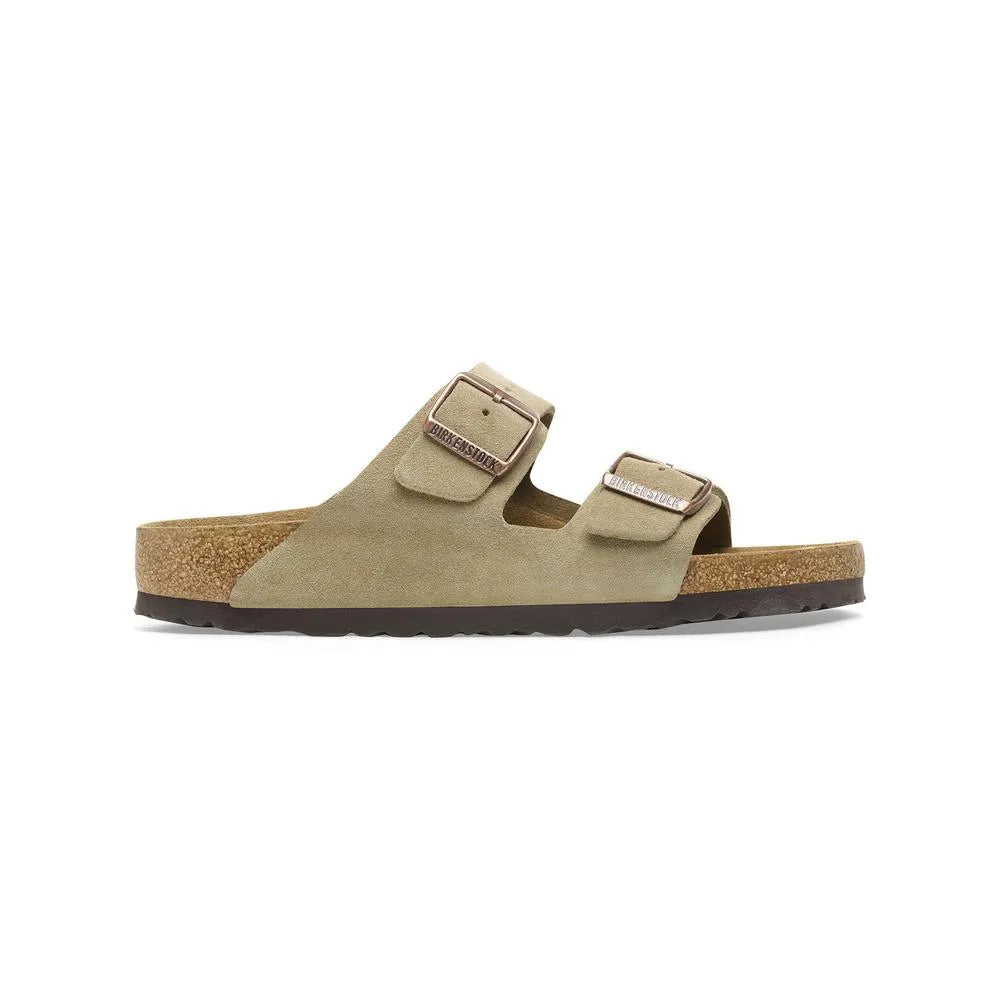 '- ["Birkenstock","Ciabatte","Donna","PE25","Scarpe","Unisex","Uomo"] - Birkenstock Arizona Taupe Suede Leather - Lupis SRL
