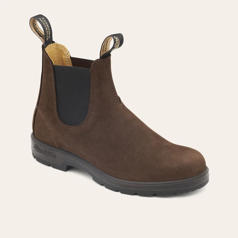 '- ["Blundstone","Donna","Scarpe","Stivaletti","Uomo"] - Blundstone 1606 Dr Pu/Tpu Lined Elastic Sided V Cut Brown Pebble - Lupis SRL