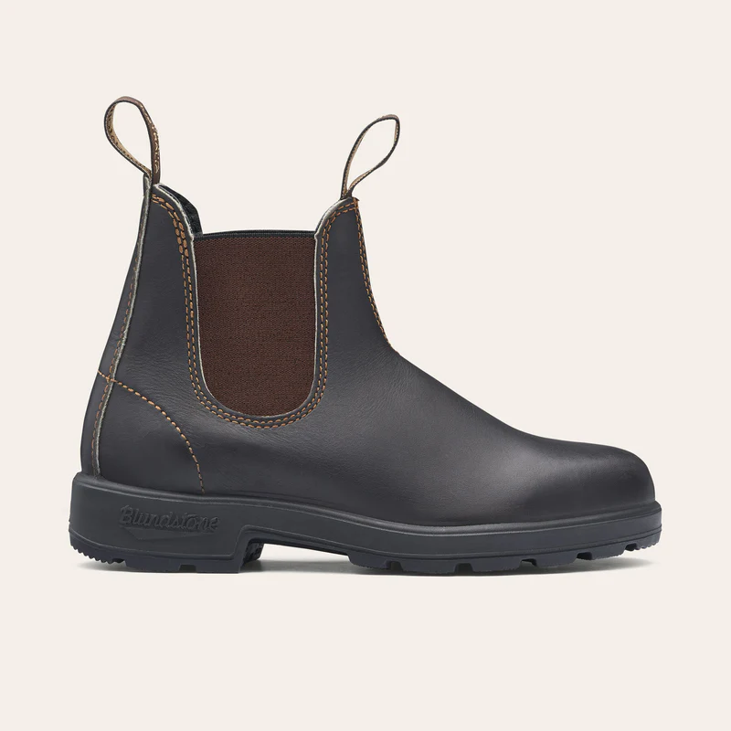 '- ["Blundstone","Donna","Scarpe","Stivaletti"] - Blundstone 500 Elastic Sided Boot Brown - Lupis SRL