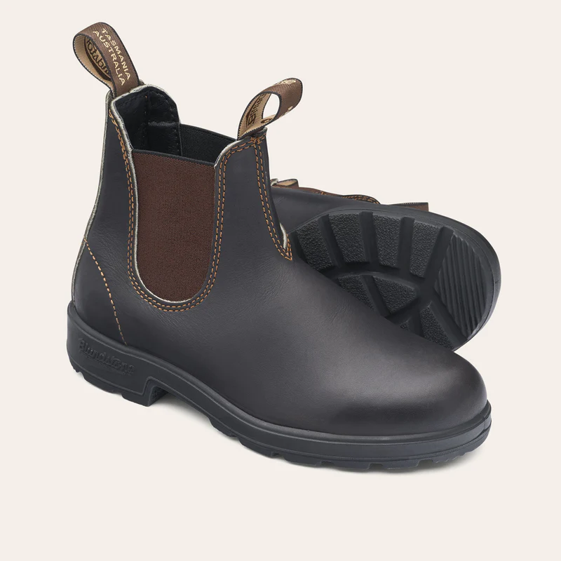 '- ["Blundstone","Donna","Scarpe","Stivaletti"] - Blundstone 500 Elastic Sided Boot Brown - Lupis SRL