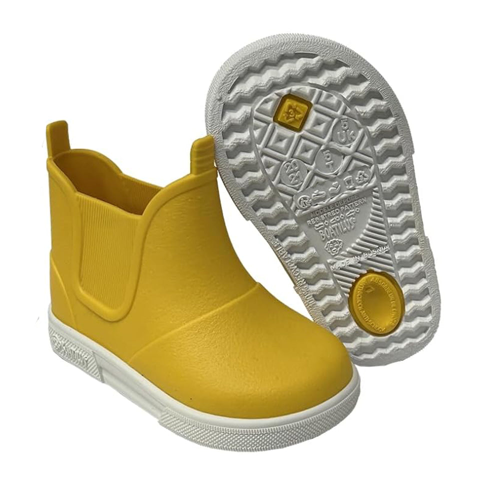 '- ["BOATILUS smelly welly","Kids","Nuovo","Sandali","Scarpe","Stivali di gomma","Toddler","Ultima Taglia"] - Boatilus Baby Beatly Giallo White 06 - Lupis SRL