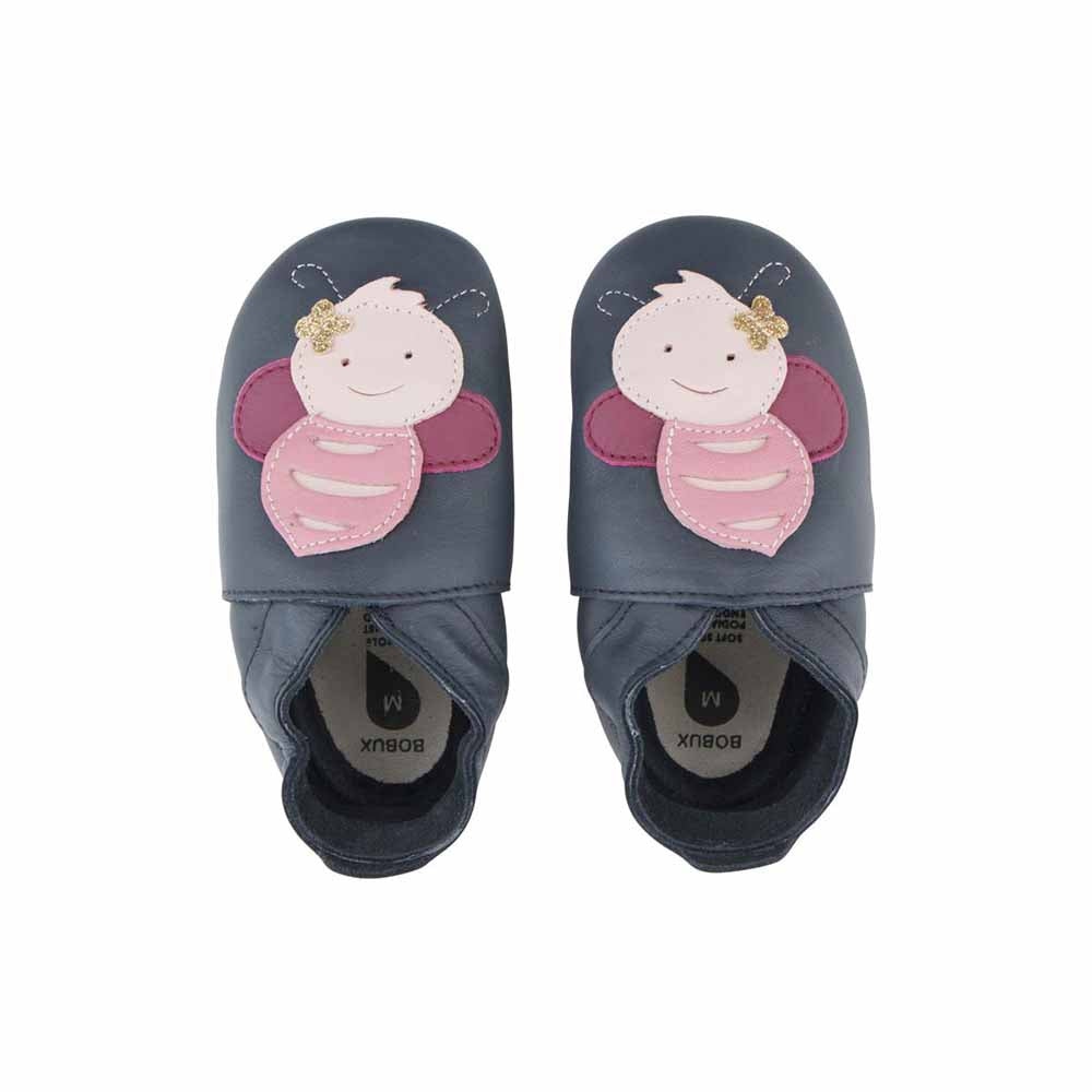 '- ["Bobux","Infant","Kids","Pantofole","Scarpe","Soft Sole","Toddler"] - Bobux SS Bee Navy - Lupis SRL
