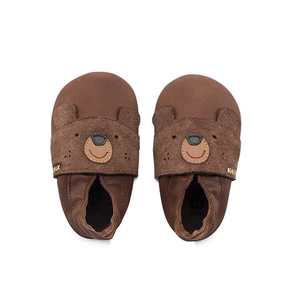 '- ["Bobux","Infant","Kids","Nuovo","Pantofole","Scarpe","Soft Sole","Toddler","Ultima Taglia"] - Bobux Soft Sole Papa Bear Toffee - Lupis SRL