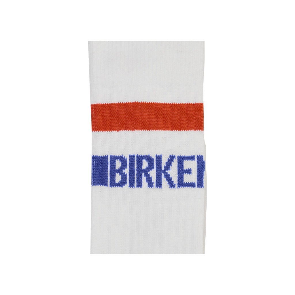 '- ["Accessori","Birkenstock","Calze","Donna","FW25","Unisex","Uomo"] - Calze Unisex Birkenstock Cotton Crew Stripe White Red 1026271 - Lupis SRL