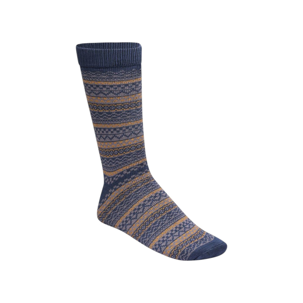 '- ["Accessori","Birkenstock","Calze","FW25","Uomo"] - Calze Uomo Birkenstock Cotton Pattern Cotone Elastan Purple Ochre Navy 1030340 - Lupis SRL