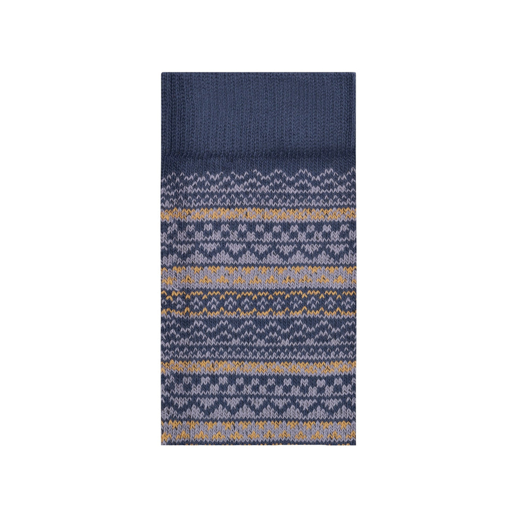 '- ["Accessori","Birkenstock","Calze","FW25","Uomo"] - Calze Uomo Birkenstock Cotton Pattern Cotone Elastan Purple Ochre Navy 1030340 - Lupis SRL