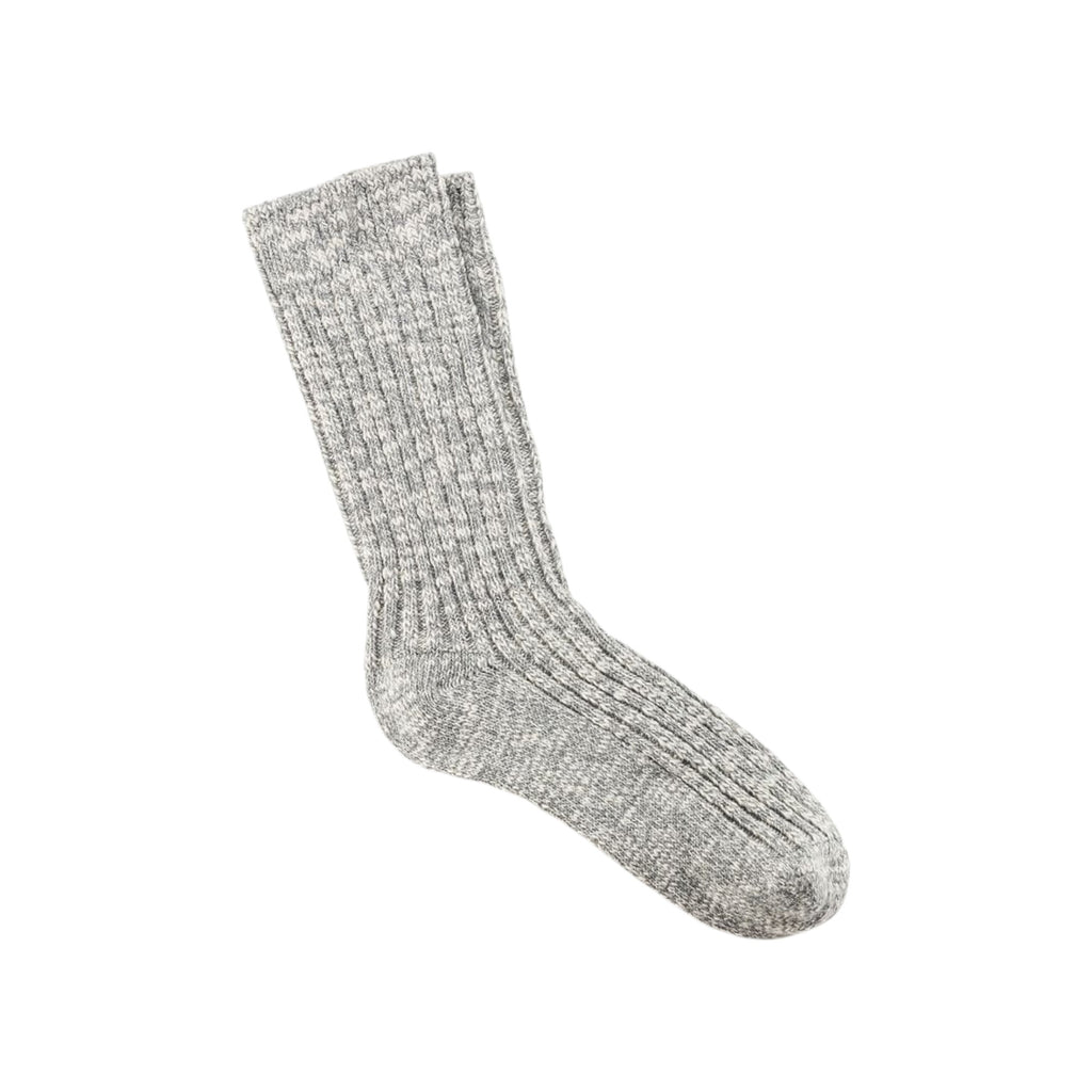 '- ["Accessori","Birkenstock","Calze","FW25","Uomo"] - Calze Uomo Birkenstock Cotton Slub Cotone Elastan Gray White 1008060 - Lupis SRL