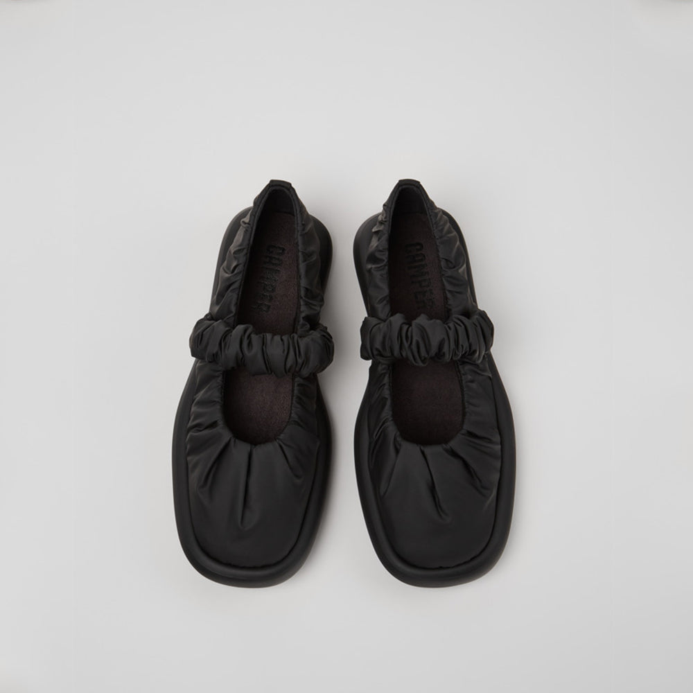 '- ["Ballerine","Camper","Cinturino","Donna","Nuovo","Scarpe"] - Camper Onda Duvet Negro Fonda Negro - Lupis SRL