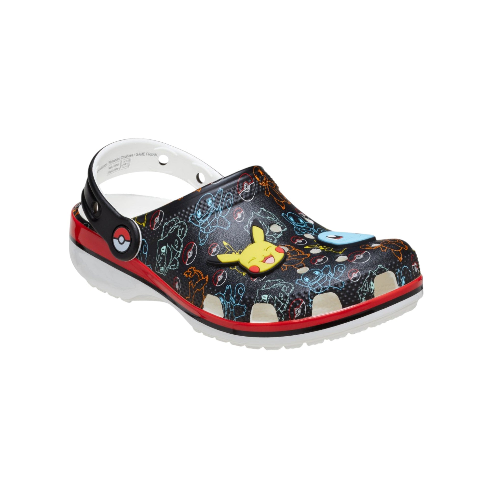 Ciabatte chiuse Kids Crocs Pokemon Print Classic Clog T 211345-MLT