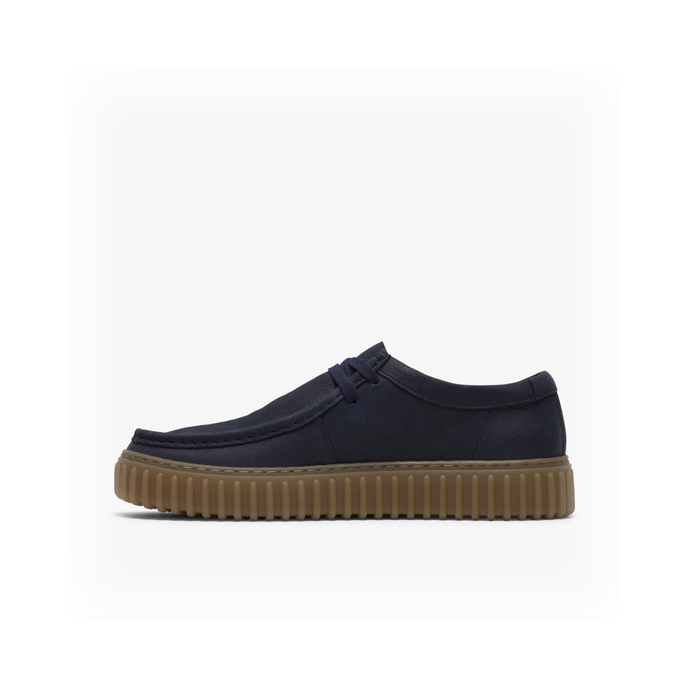 Clarks Scarpe Sportive Uomo Torhill Lo Navy Leather 26186159