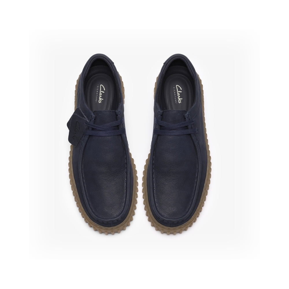 Clarks Scarpe Sportive Uomo Torhill Lo Navy Leather 26186159