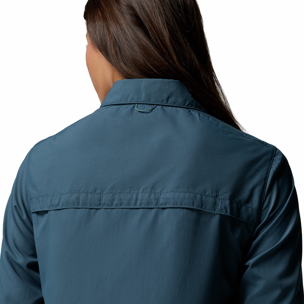 Columbia Sportswear Camicia Donna Silver Ridge 3.0 Eur Ls Everblue 2057661