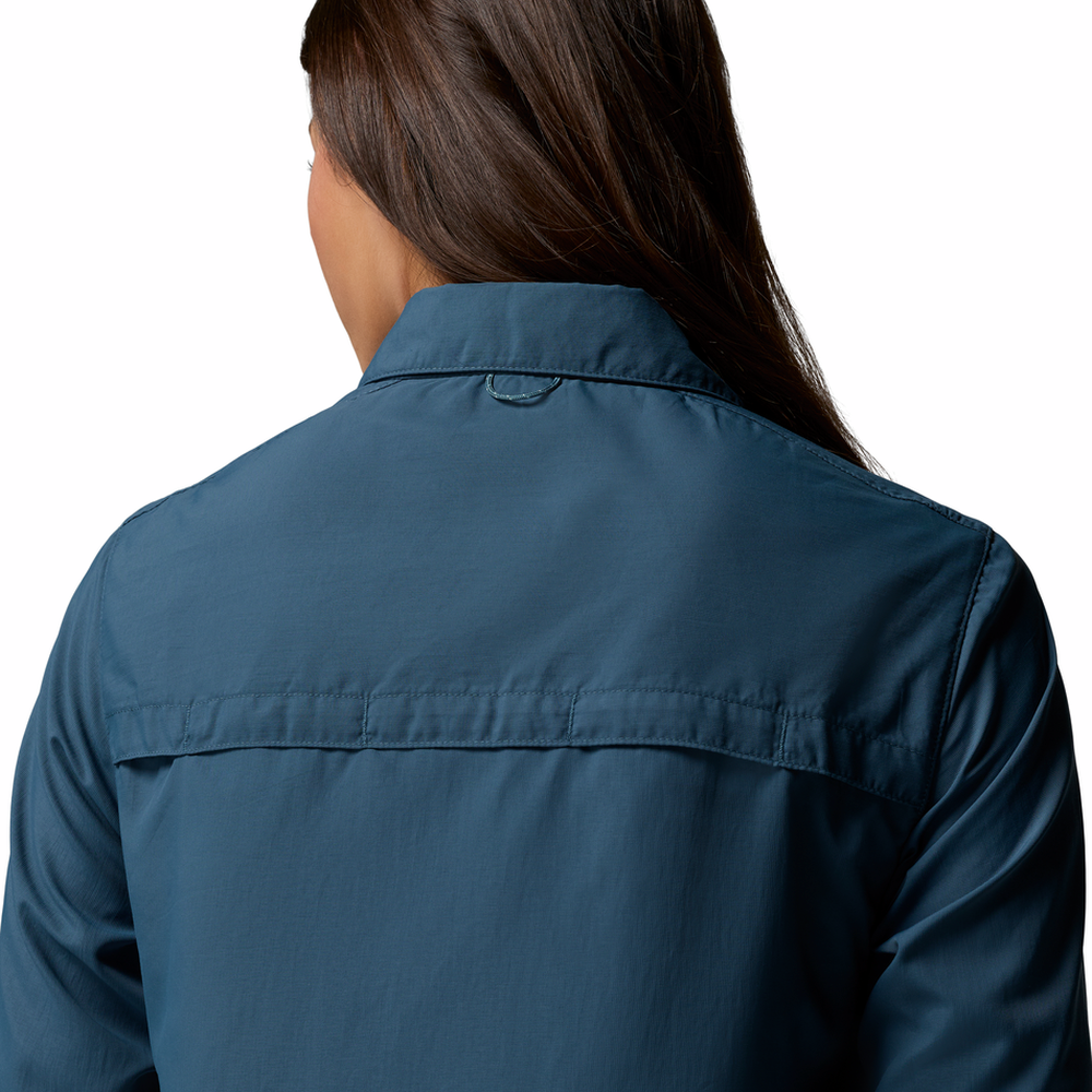 Columbia Sportswear Camicia Donna Silver Ridge 3.0 Eur Ls Everblue 2057661