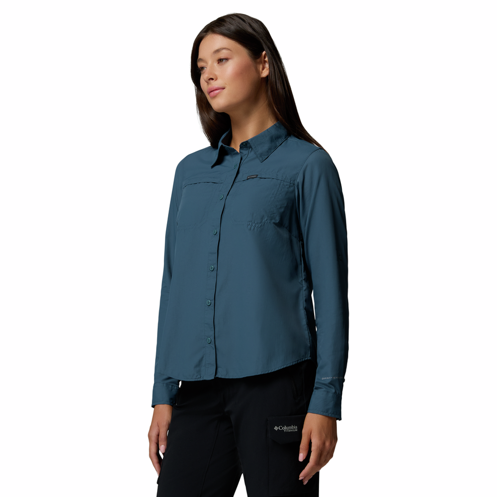 Columbia Sportswear Camicia Donna Silver Ridge 3.0 Eur Ls Everblue 2057661