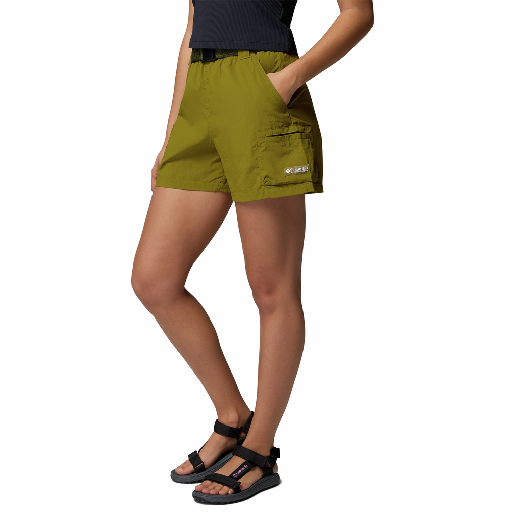 Columbia Sportswear Pantaloni Donna Sequoia Grove Woven Short Mossy Green Gr 2155523