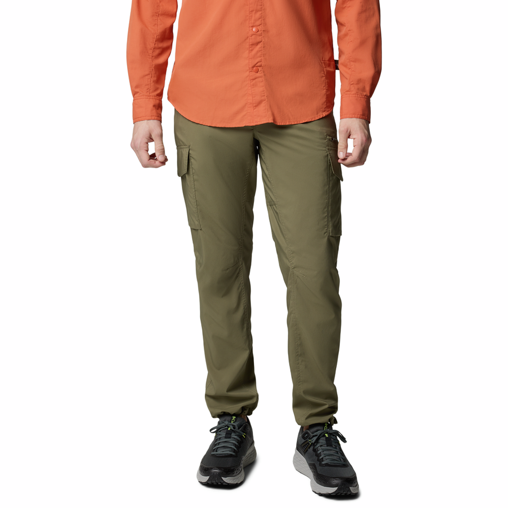 Columbia Sportswear Pantaloni Uomo Skien Valley Cargo Pant Stone Green 2123354