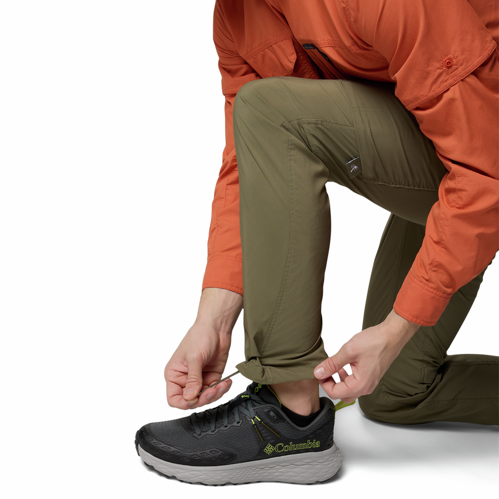 Columbia Sportswear Pantaloni Uomo Skien Valley Cargo Pant Stone Green 2123354