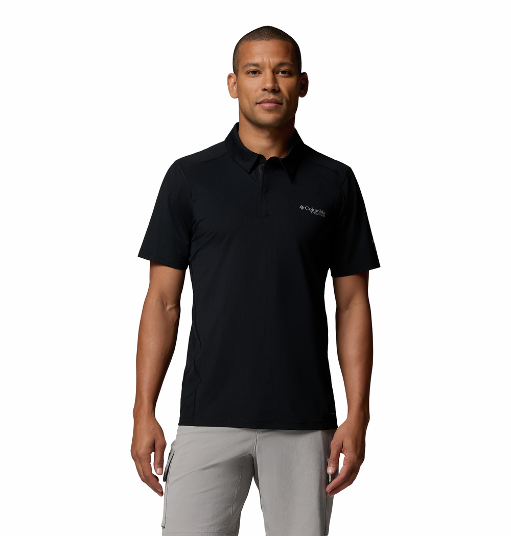 Columbia Sportswear T-Shirt Uomo Diamond Peak Pro Polo Black 2157181