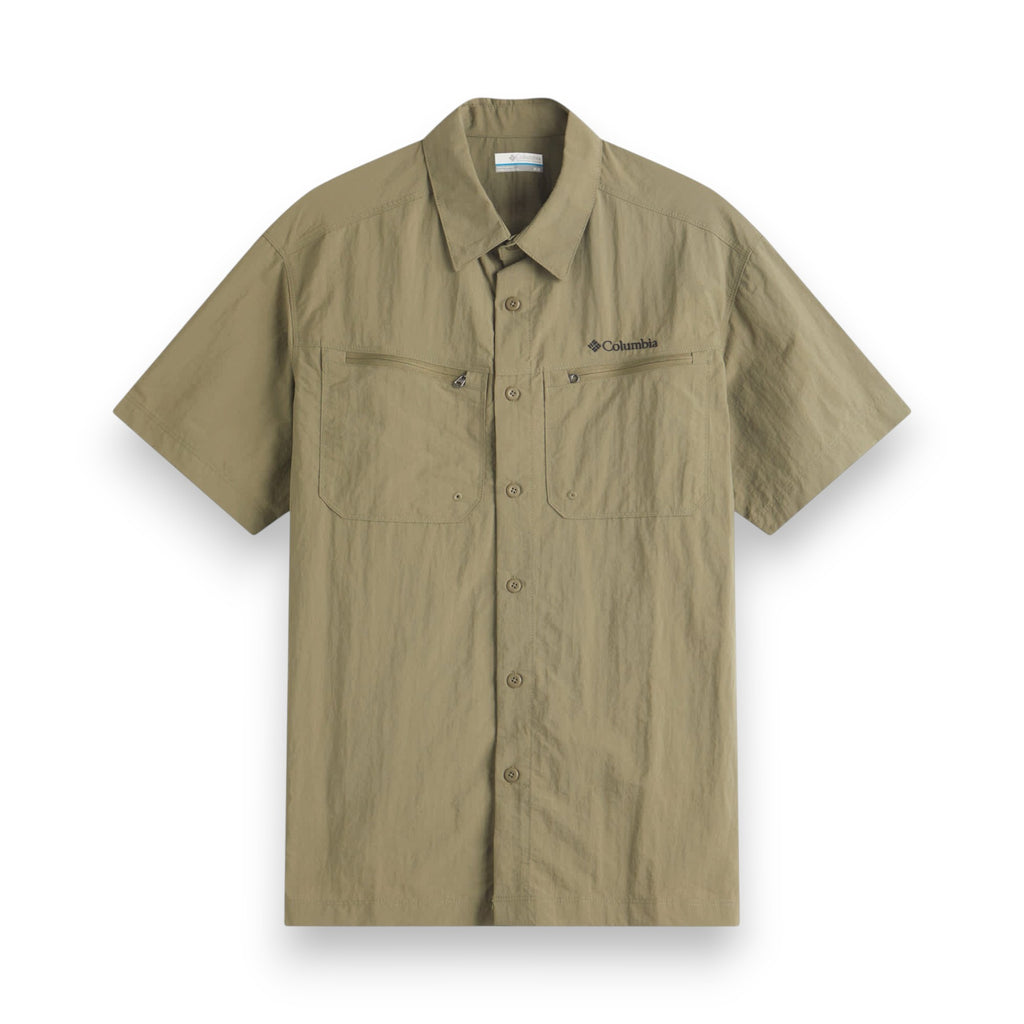Columbia Men's Mountaindale SS Shirt Stone Green