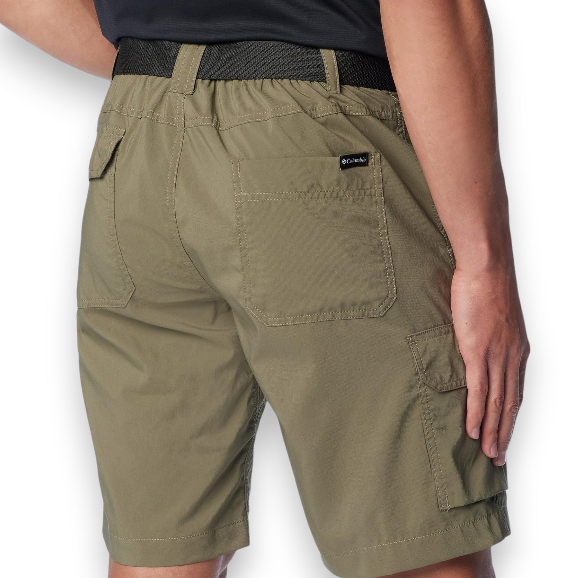 Columbia Men's Silver Ridge Utility Cargo Short Stone Green
