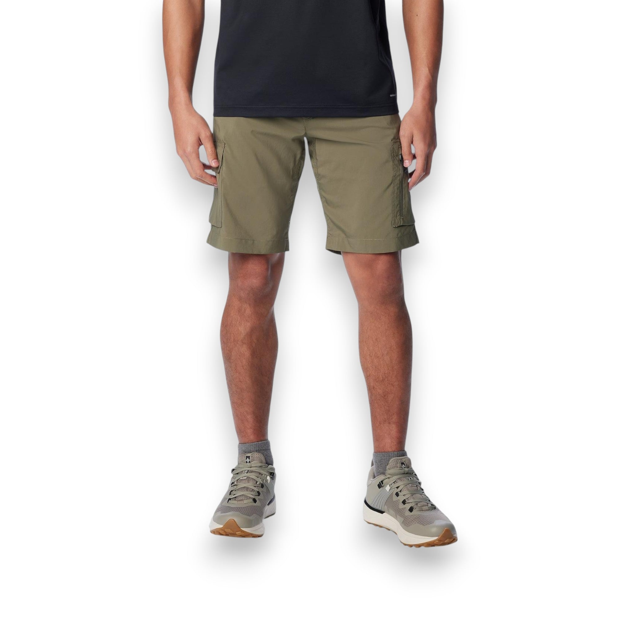 Columbia Men's Silver Ridge Utility Cargo Short Stone Green