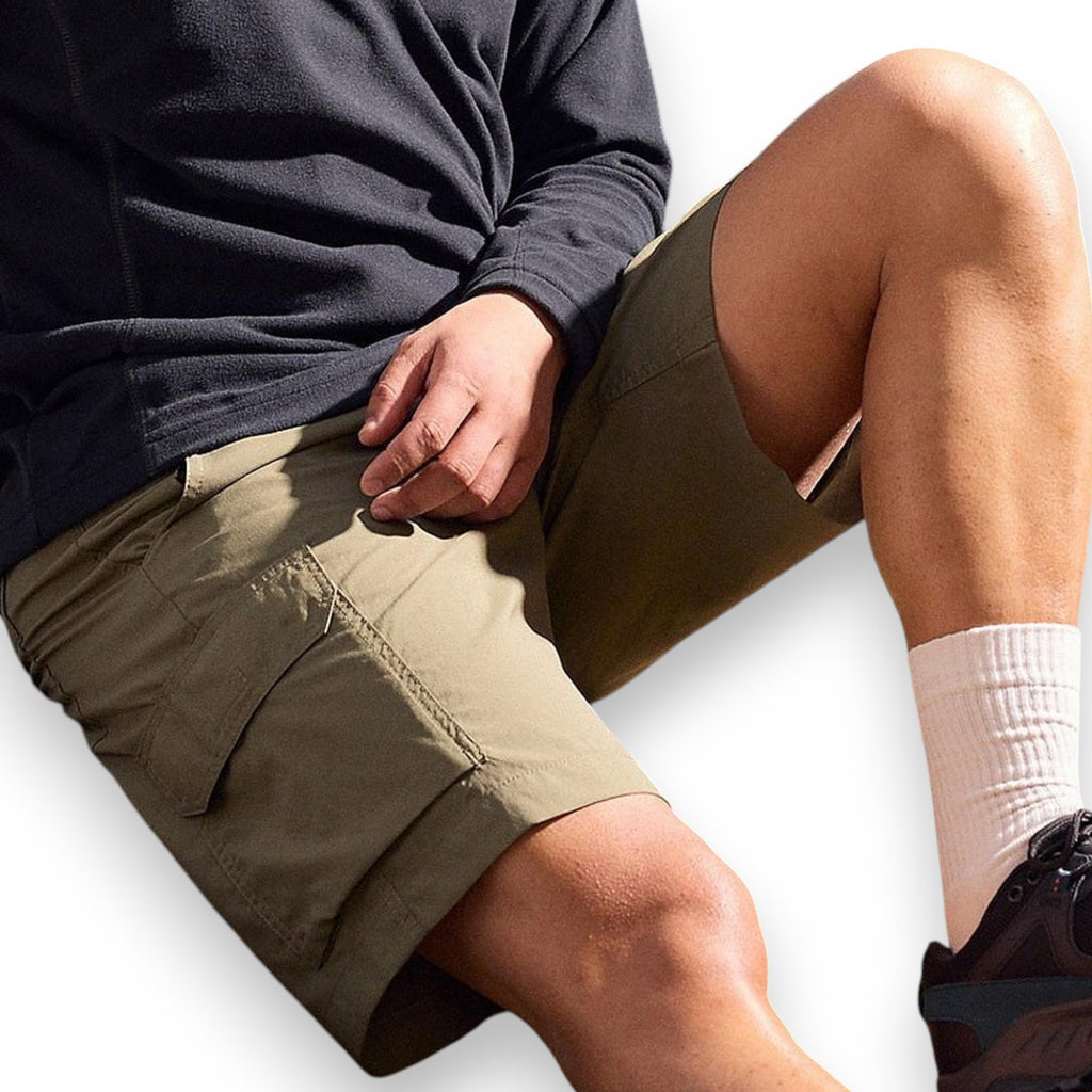 Columbia Men's Silver Ridge Utility Cargo Short Stone Green