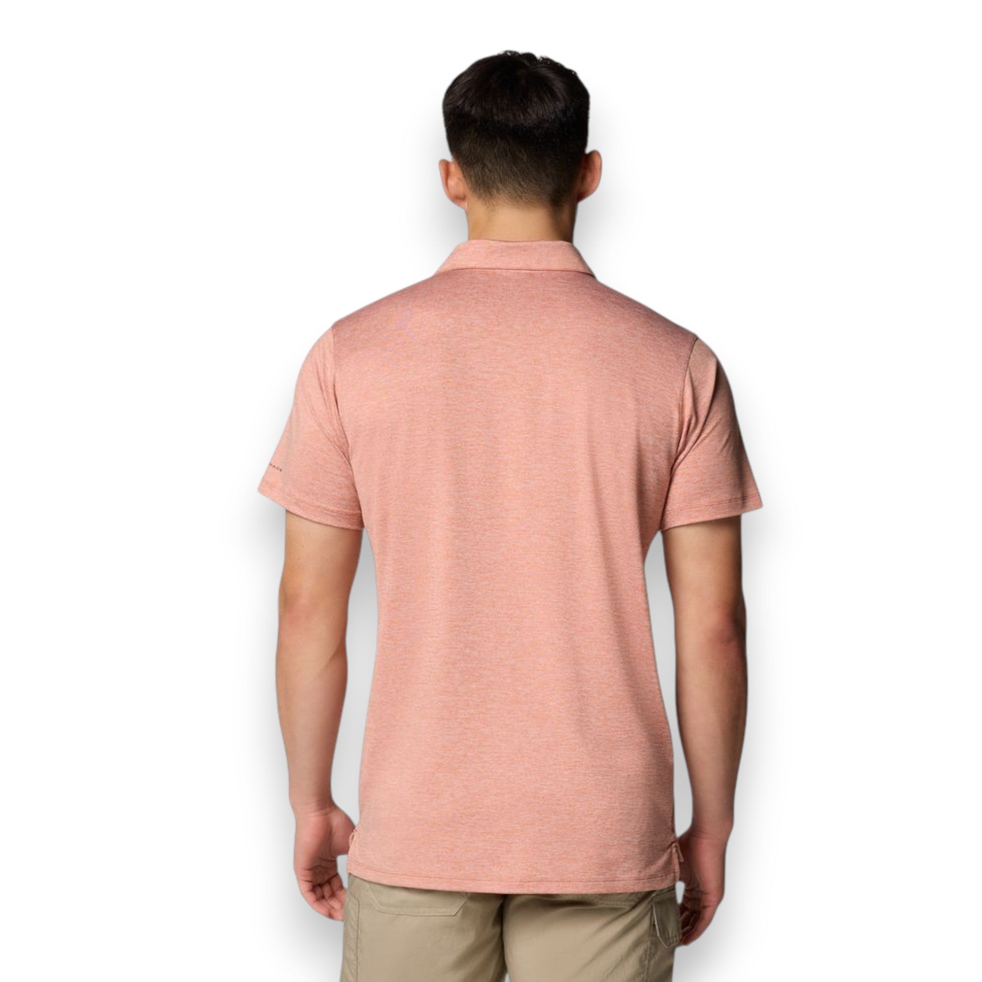 Columbia Men's Tech Trail Utility Polo Tuscan Heather
