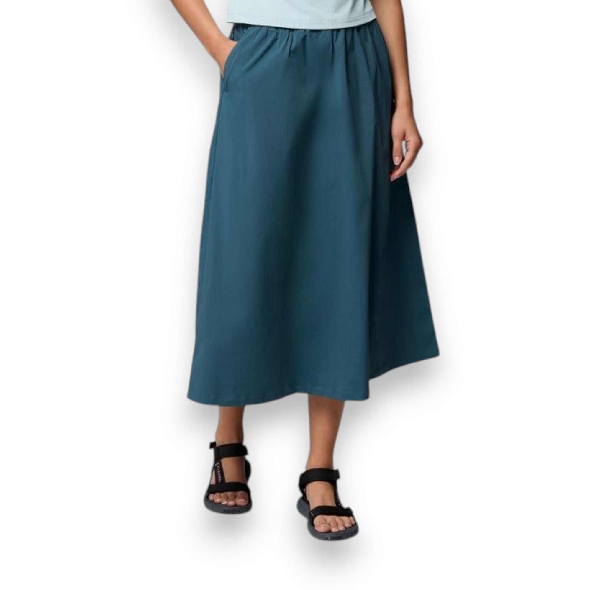 Columbia Sportswear Women's Chill Creek Long Woven Skirt Everblue 2155551