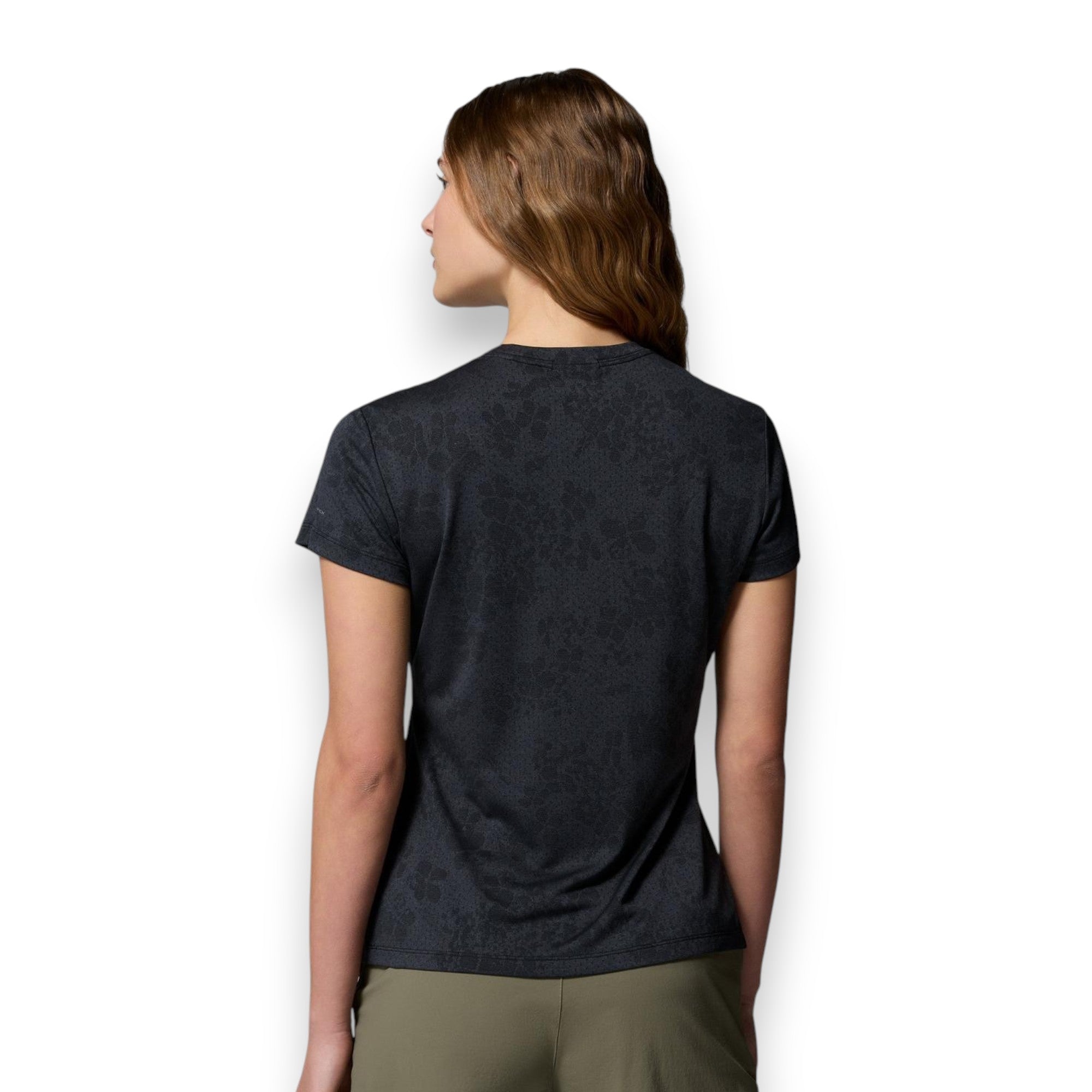 Columbia Sportswear T-Shirt Donna Bluebird Canyon Ii Ss Black Flo 2164482