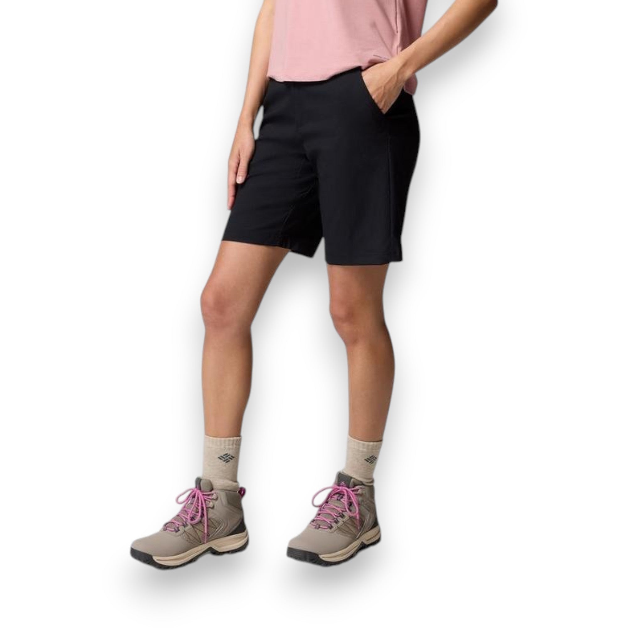 Columbia Women's Leslie Falls Long Short II Black