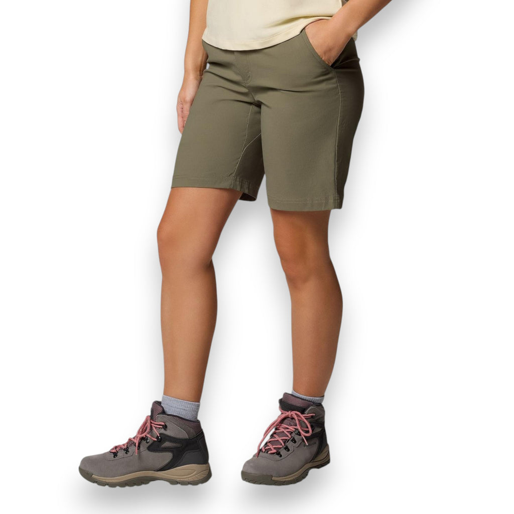 Columbia Women's Leslie Falls Long Short II Stone Green