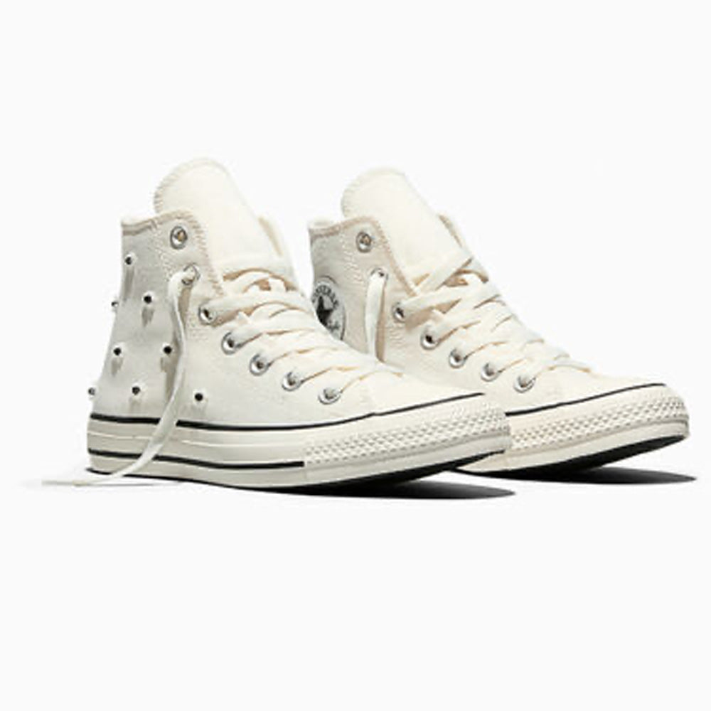 Converse Unisex CTAS Hi Egret Black Egret A16678C Sneakers