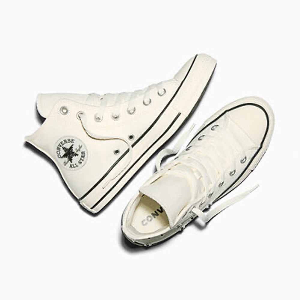 Converse Unisex CTAS Hi Egret Black Egret A16678C Sneakers