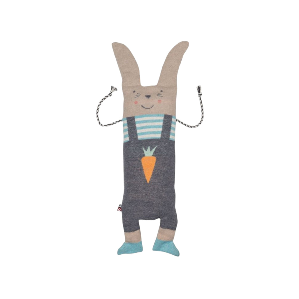 David Fussenegger Juwel Set Blanket with Rabbit Plush 68646079