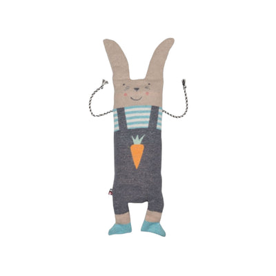 David Fussenegger Juwel Set Blanket with Rabbit Plush 68646079