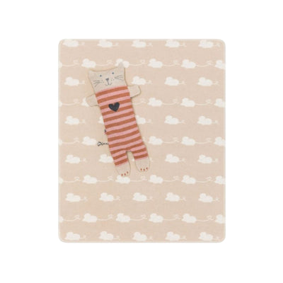 David Fussenegger Juwel Blanket Set with Cat Plush 73218079