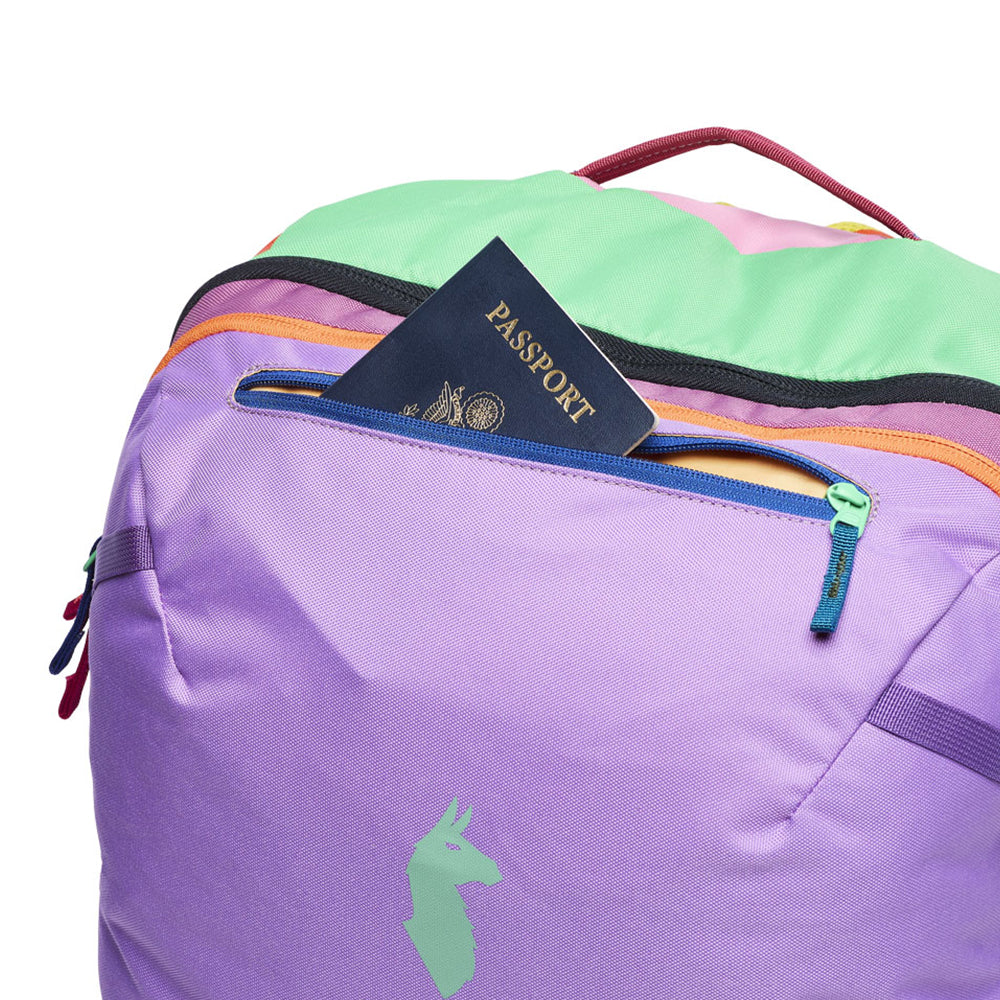 '- ["Accessori","Cotopaxi","Donna","PE25","Unisex","Uomo","Zaini"] - Cotopaxi Allpa 35L Travel Pack Del Dia PT - Lupis SRL
