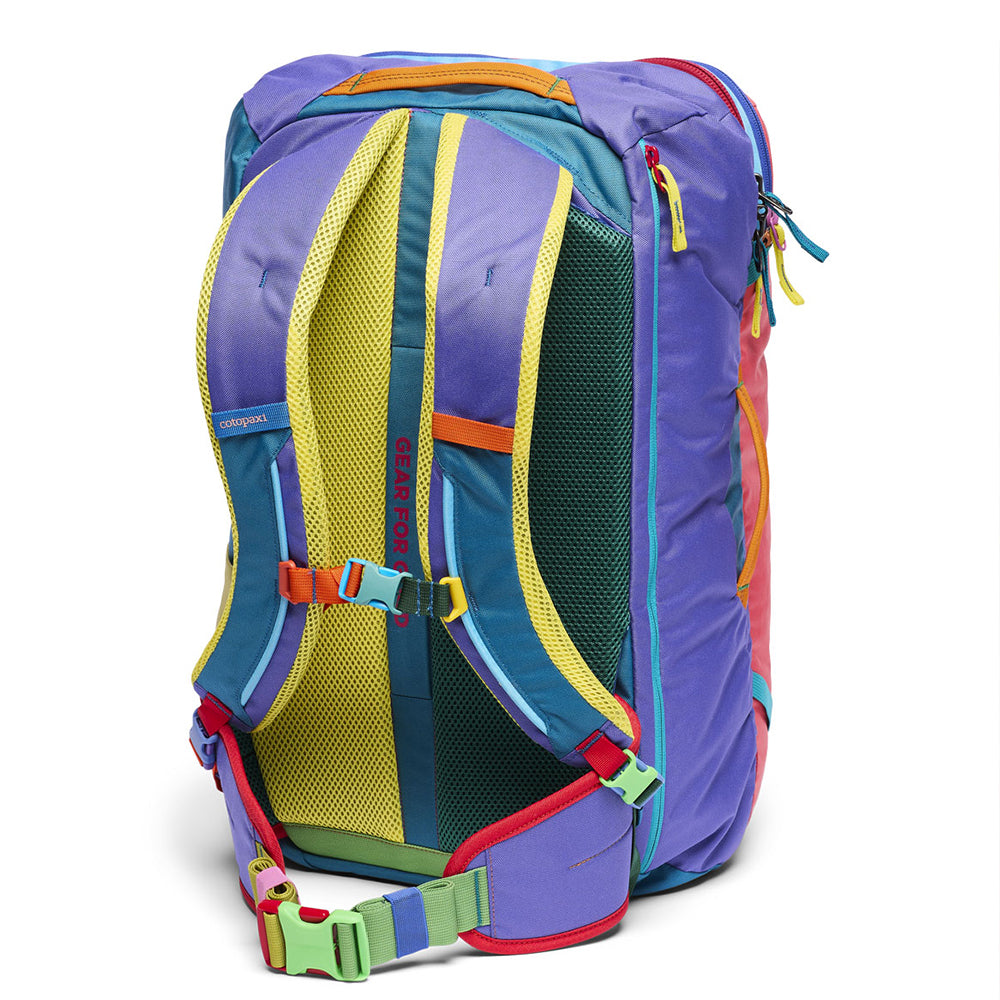 '- ["Accessori","Cotopaxi","Donna","PE25","Unisex","Uomo","Zaini"] - Cotopaxi Allpa 35L Travel Pack Del Dia PT - Lupis SRL