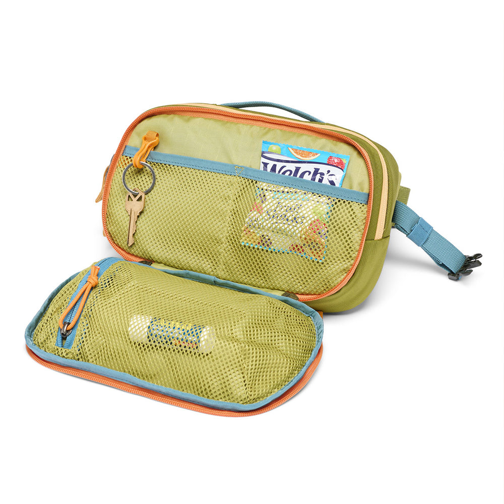 '- ["Accessori","Borse","Cotopaxi","Donna","PE25","Unisex","Uomo"] - Cotopaxi Allpa X 3L Hip Pack Lemongrass And Cedar - Lupis SRL